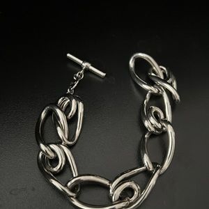 Fossil Chunky Steel Bracelet - Excellent Condition